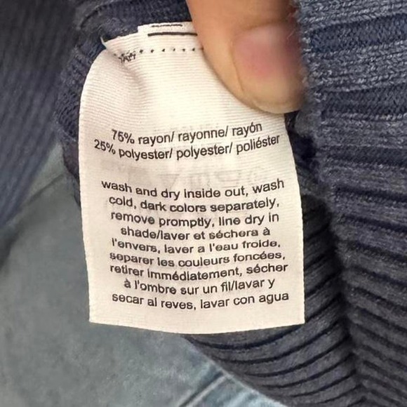 Tommy Jeans Colorblock Rib Knit Cardigan NWT Women's XL Logo Button Sweater - Picture 8 of 8